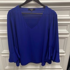 Alex Marie Blue Blouse Size XL